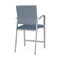 Lesro Newport Hip Chair Metal Frame, Silver, RS Rain Song Back, MD Titan Seat NP1161 - alternate 2